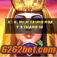 xổ số miền trung ngày 5 tháng 10