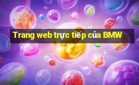 Trang web trực tiếp của BMW