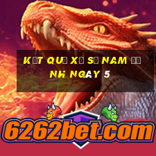 kết quả Xổ Số Nam Định ngày 5