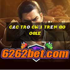 các trò chơi trên google