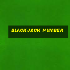 blackjack number