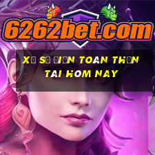 xổ số điện toán thần tài hôm nay