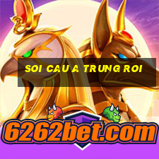 soi cau a trung roi