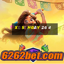 xổ số ngày 26 4