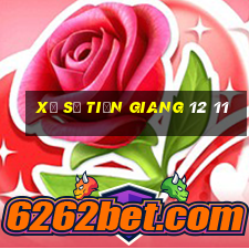 xổ số tiền giang 12 11