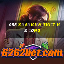 955 Xổ số kiến thiết Hà Đông