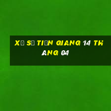 xổ số tiền giang 14 tháng 04