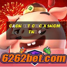 Cách đặt cược XSHCM Thứ 6