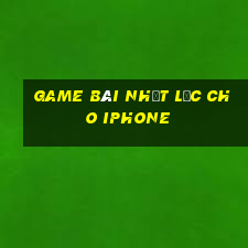 game bài nhất lộc cho iphone