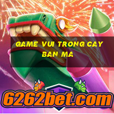 game vui trong cay ban ma