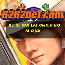 xổ số gia lai chiều hôm qua