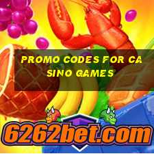 promo codes for casino games