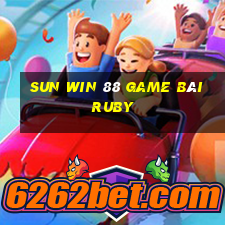 Sun Win 88 Game Bài Ruby