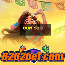 con số 3