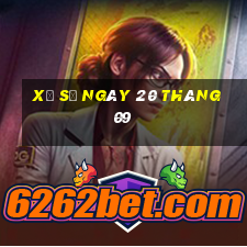 xổ số ngày 20 tháng 09