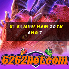 xổ số miền nam 20 tháng 7