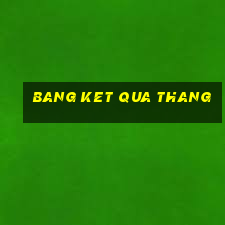 bang ket qua thang