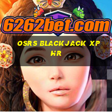 osrs blackjack xp hr