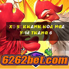 xổ số khánh hòa ngày 14 tháng 6