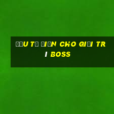 Đầu tư điện cho giải trí boss