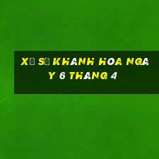 xổ số khánh hòa ngày 6 tháng 4