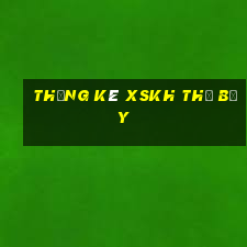 Thống kê XSKH thứ bảy