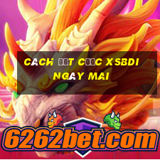 Cách đặt cược XSBDI ngày mai