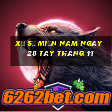 xổ số miền nam ngày 28 tây tháng 11