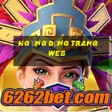 hg Ứng dụng trang web