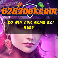 Zo Win Apk Game Bài Ruby