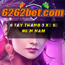 6 tây tháng 3 xổ số miền nam