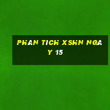 Phân tích XSHN ngày 15