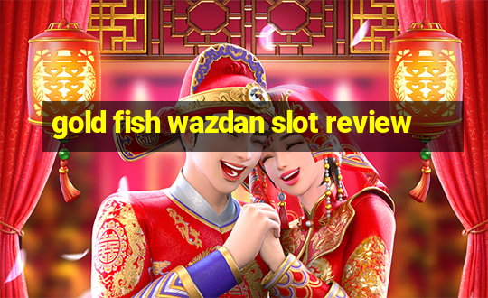 gold fish wazdan slot review