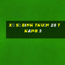 xổ số bình thuận 28 tháng 3