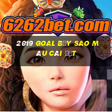 2019 Goal bảy sao màu cài đặt