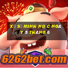 xổ số minh ngọc ngày 5 tháng 6