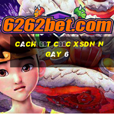 Cách đặt cược XSDN ngày 6