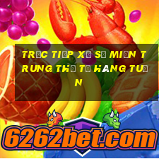 trực tiếp xổ số miền trung thứ tư hàng tuần