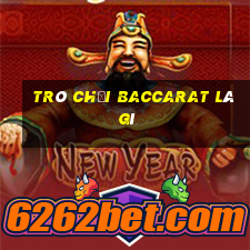 trò chơi baccarat là gì