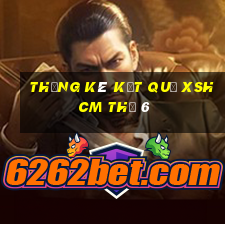 THỐNG KÊ KẾT QUẢ XSHCM Thứ 6