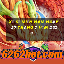 xổ số miền nam ngày 27 tháng 7 năm 2024