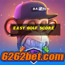 easy golf score