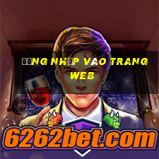 Đăng nhập vào trang web