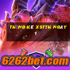 Thống kê XSTTH ngày 1