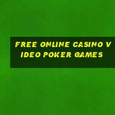 free online casino video poker games