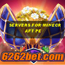 servers for minecraft pe