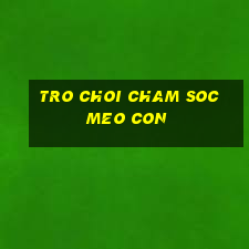 tro choi cham soc meo con