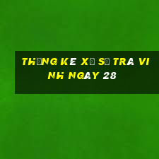 Thống kê Xổ Số Trà Vinh ngày 28