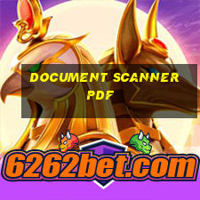 document scanner pdf