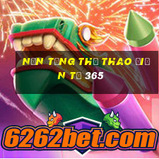 Nền tảng thể thao điện tử 365